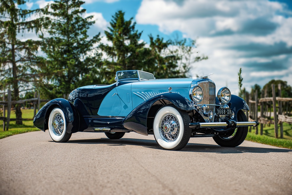 1932 Duesenberg Model J Sports Torpedo Semanal Clásico 